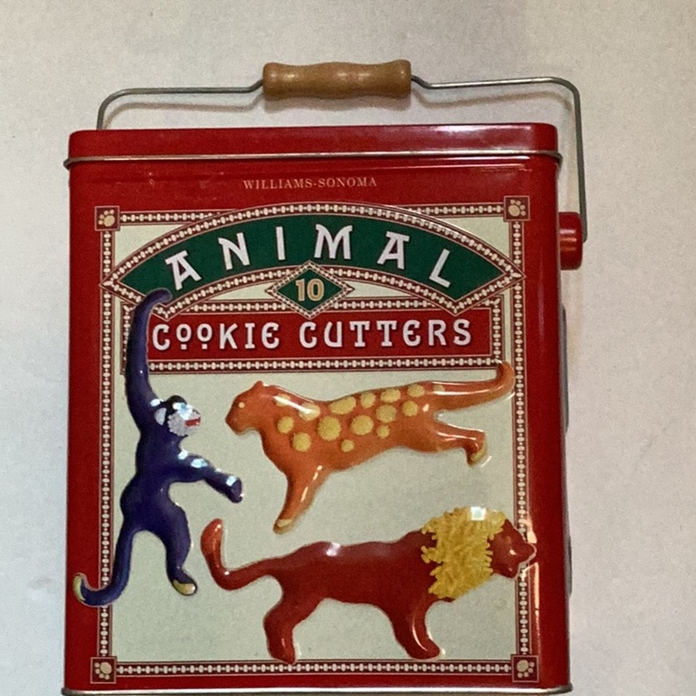 Vintage Tin Cookie Cutters by Williams-Sonoma